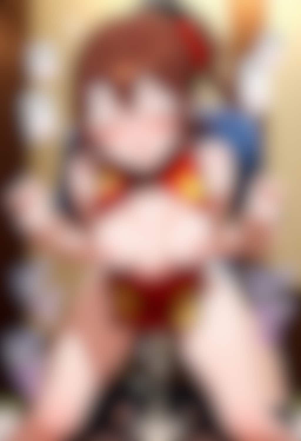 そのままバックで突っ込まれる春日未来