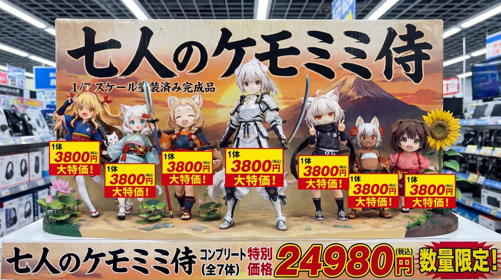 謎の海産物フィギュアコレクション３４