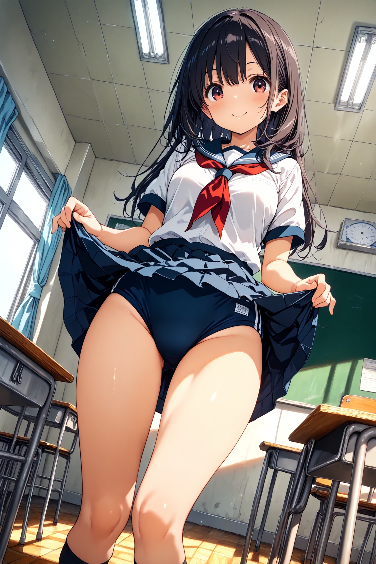 ブルマ穿いてるから平気だもん(25)