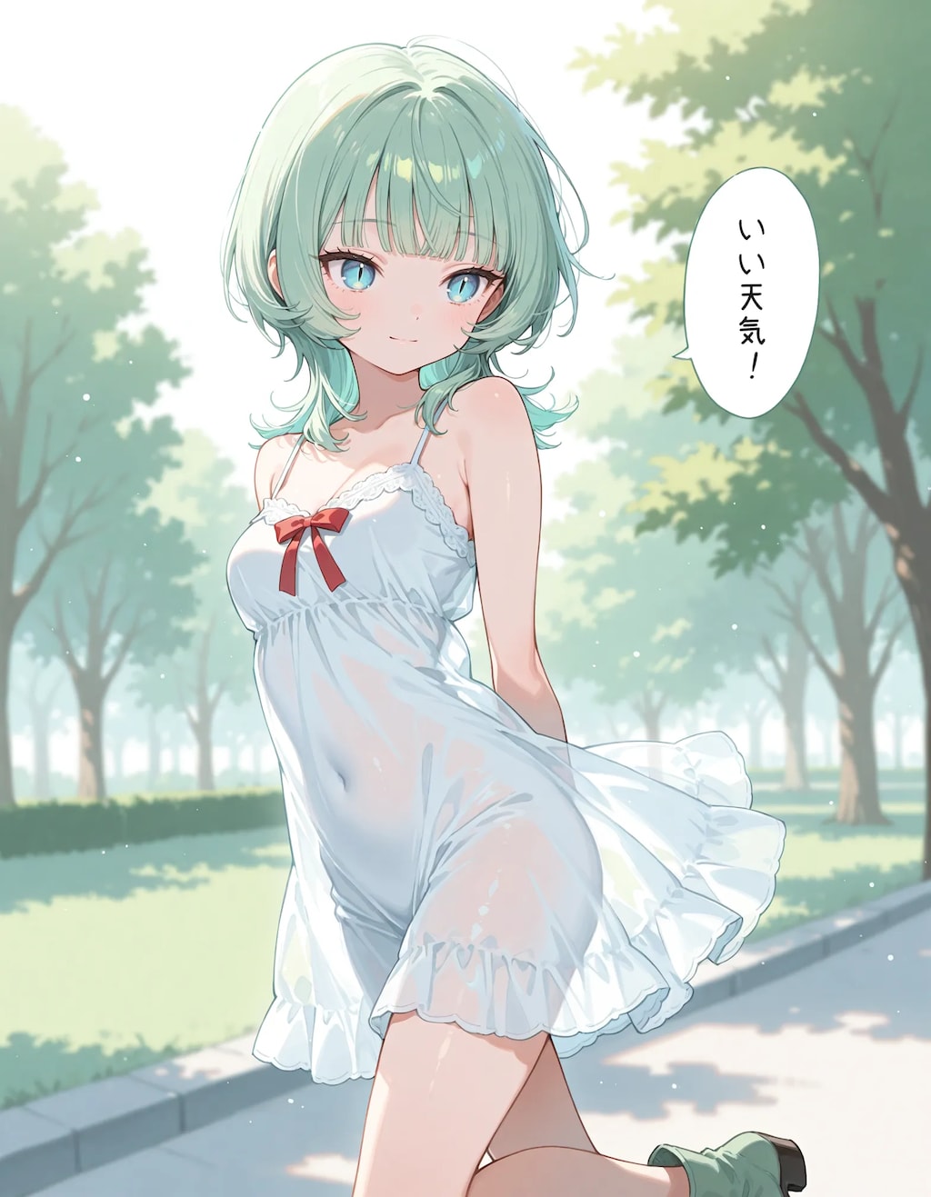 【漫画】深夜にケモ耳化してしまう少女chan！後編