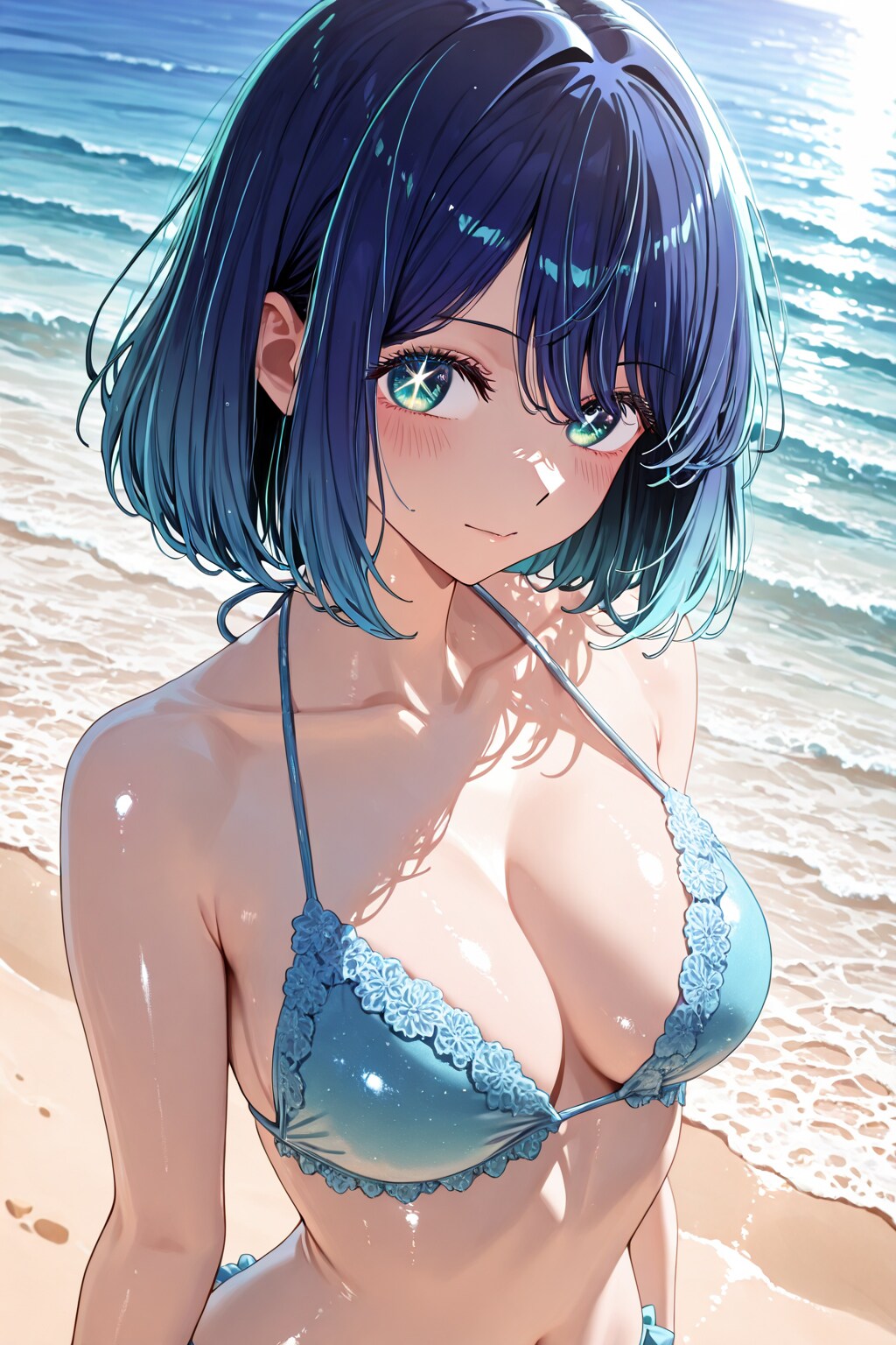 黒〇あ〇ねビキニセクロス