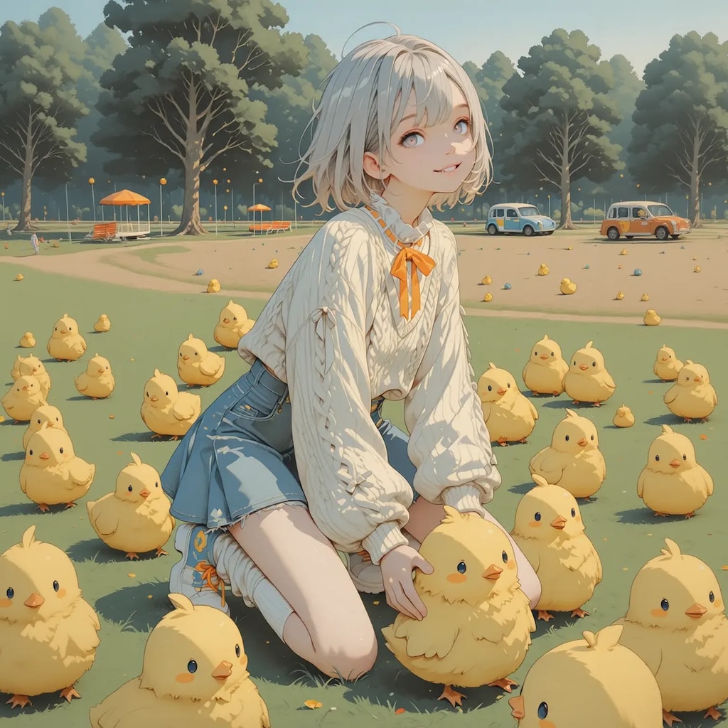 ピヨと女の子(まとめ)