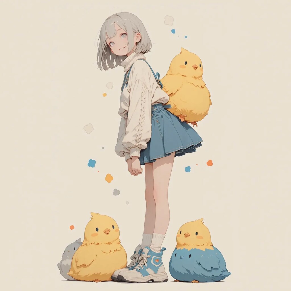 ピヨと女の子(まとめ)