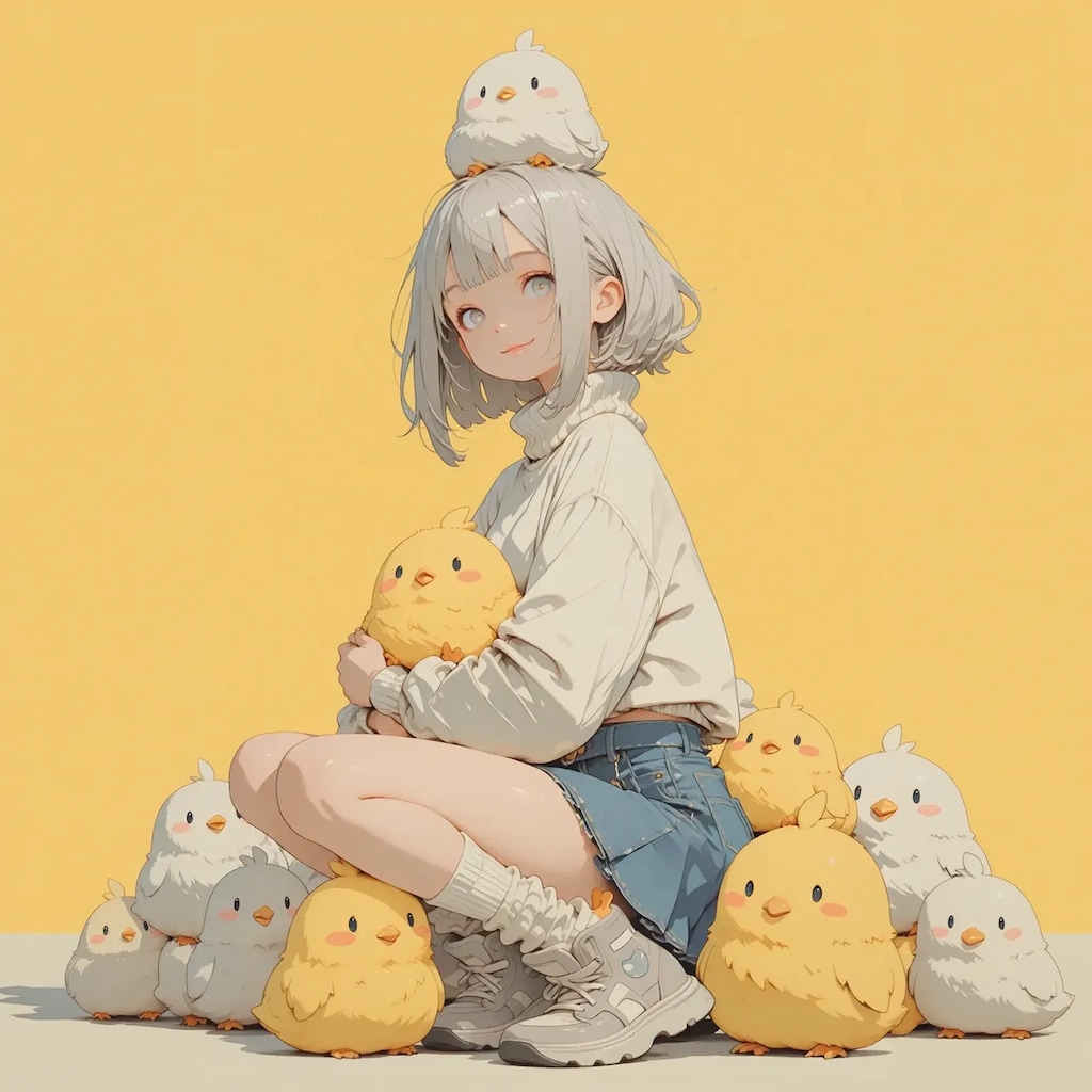 ピヨと女の子(まとめ)