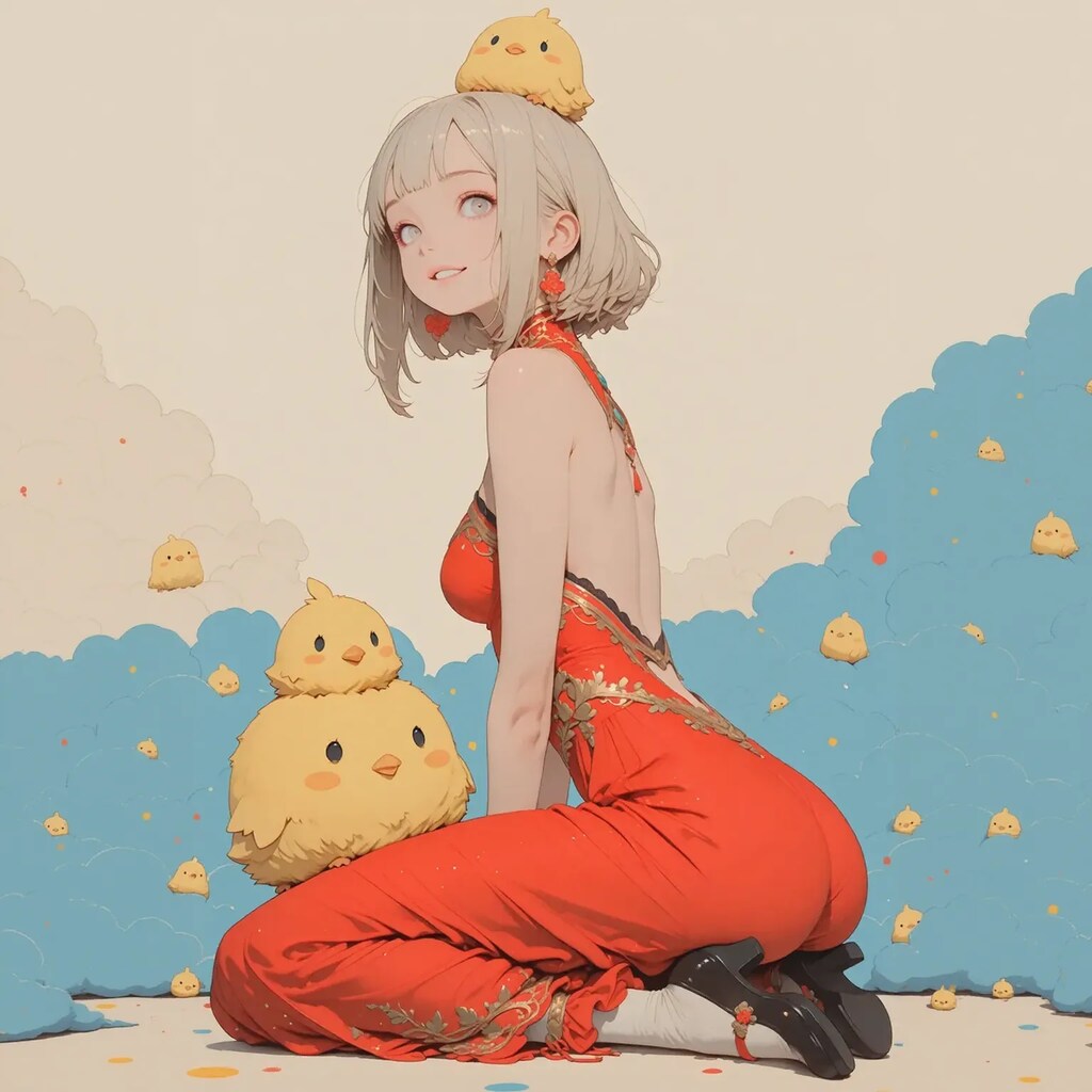 ピヨと女の子(まとめ)