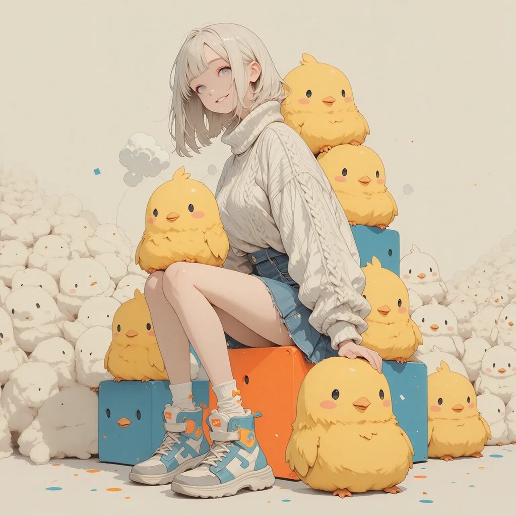 ピヨと女の子(まとめ)