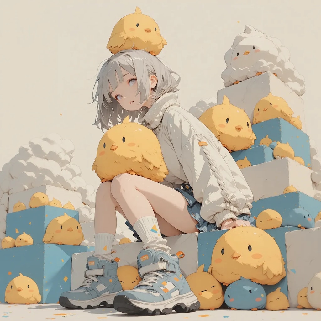 ピヨと女の子(まとめ)