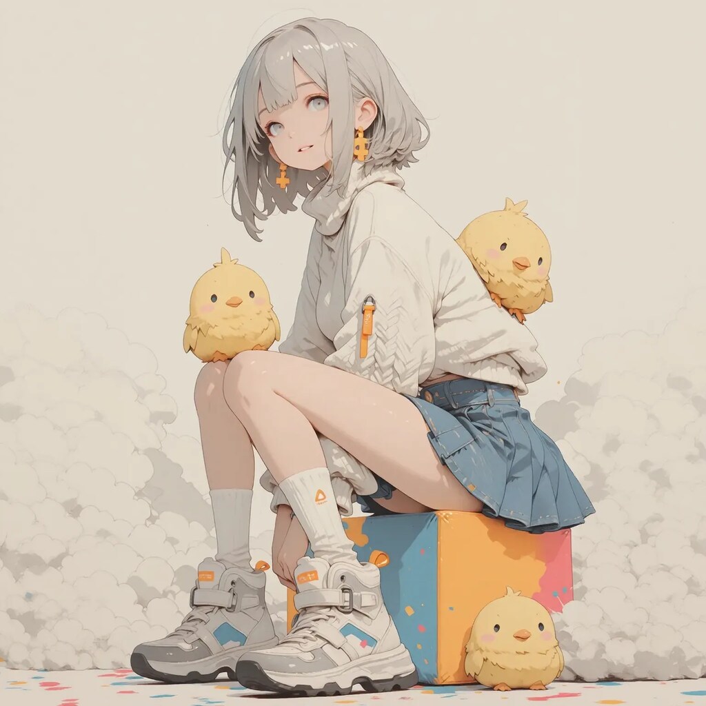 ピヨと女の子(まとめ)