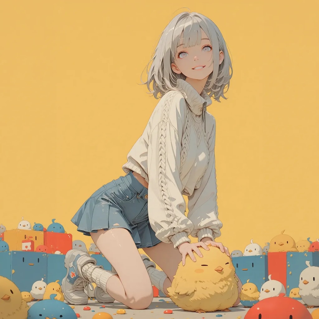 ピヨと女の子(まとめ)