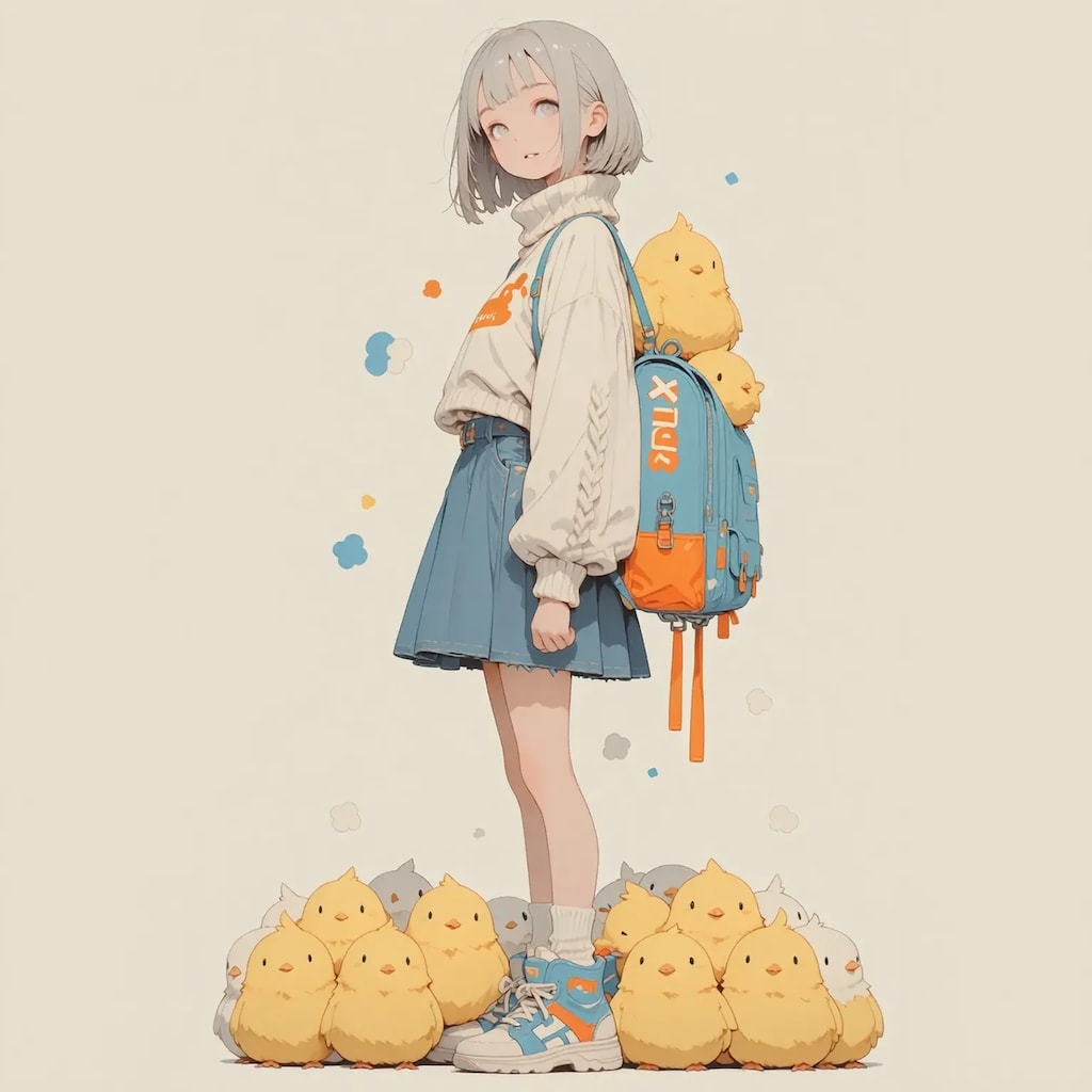 ピヨと女の子(まとめ)