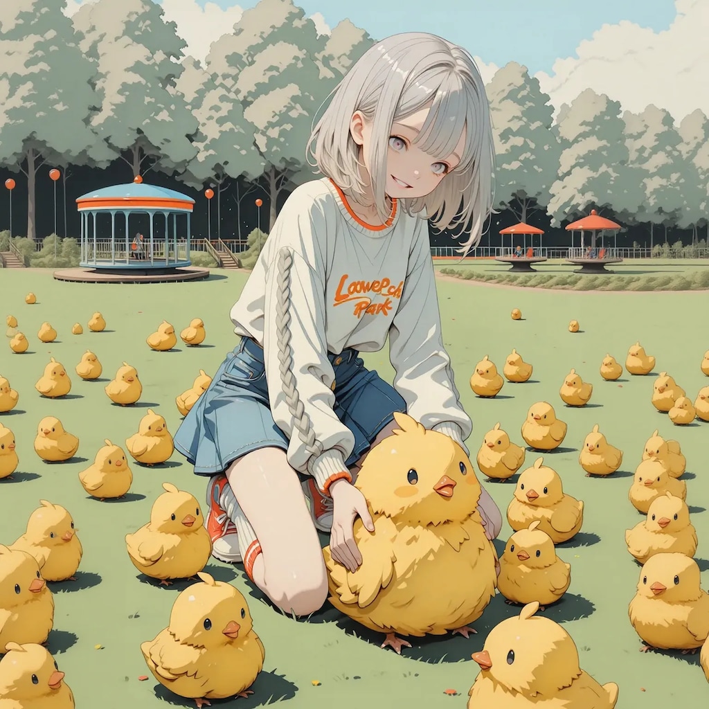 ピヨと女の子(まとめ)