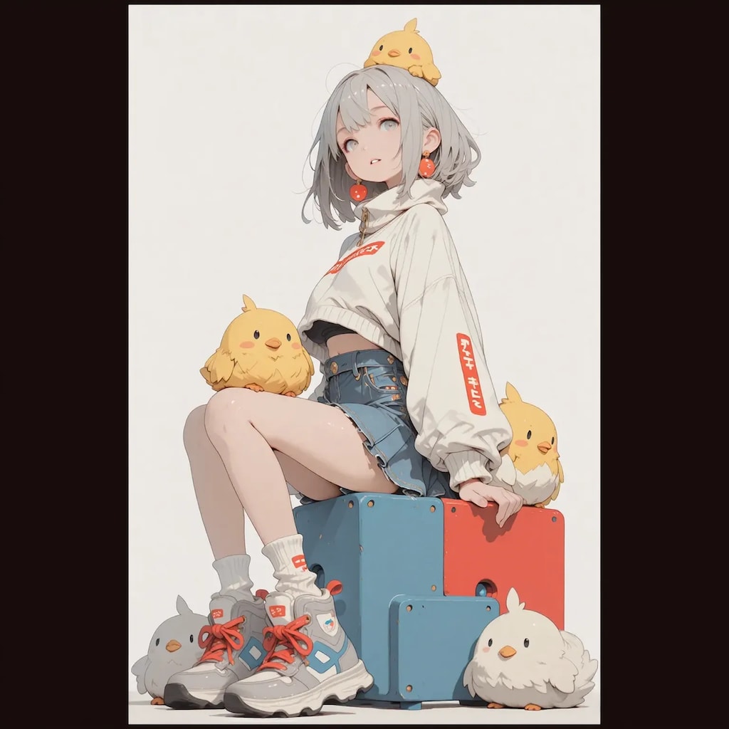 ピヨと女の子(まとめ)