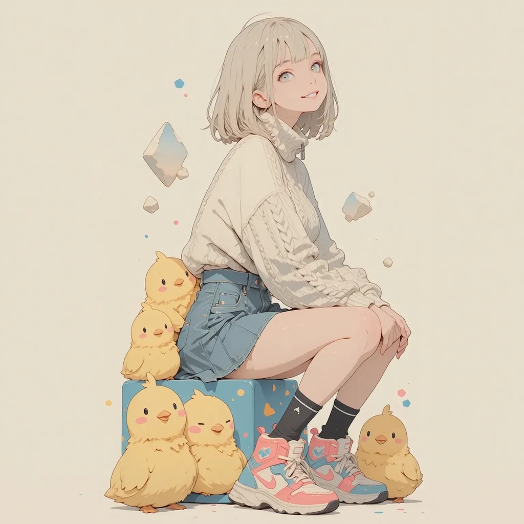 ピヨと女の子(まとめ)