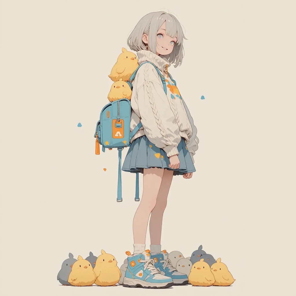 ピヨと女の子(まとめ)