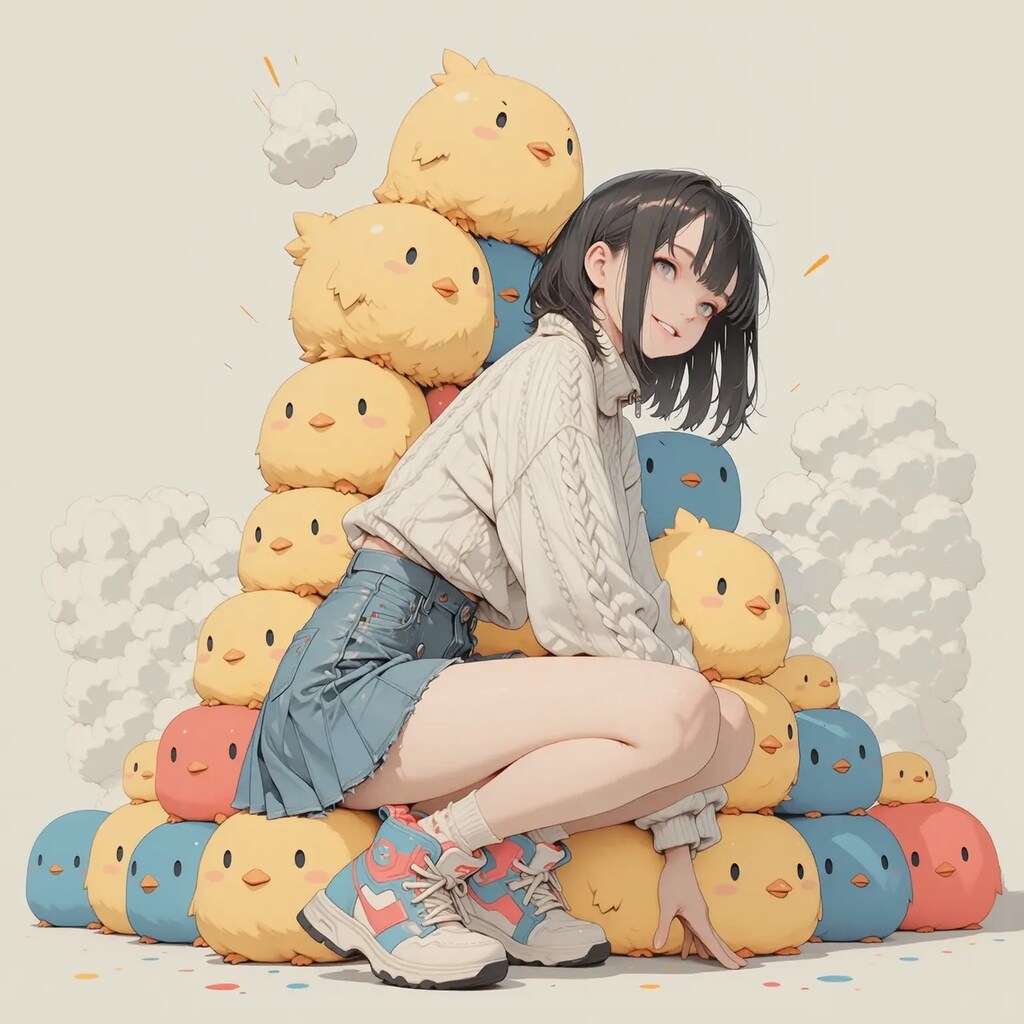 ピヨと女の子(まとめ)