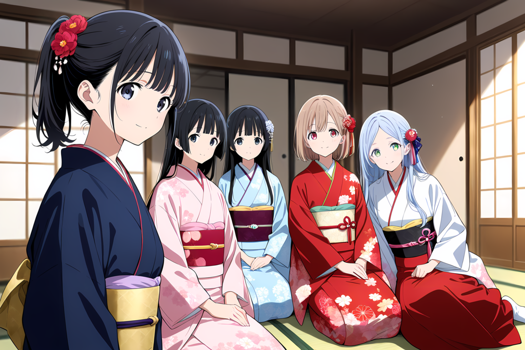 10,000いいね お祝いイラストのボツイラスト