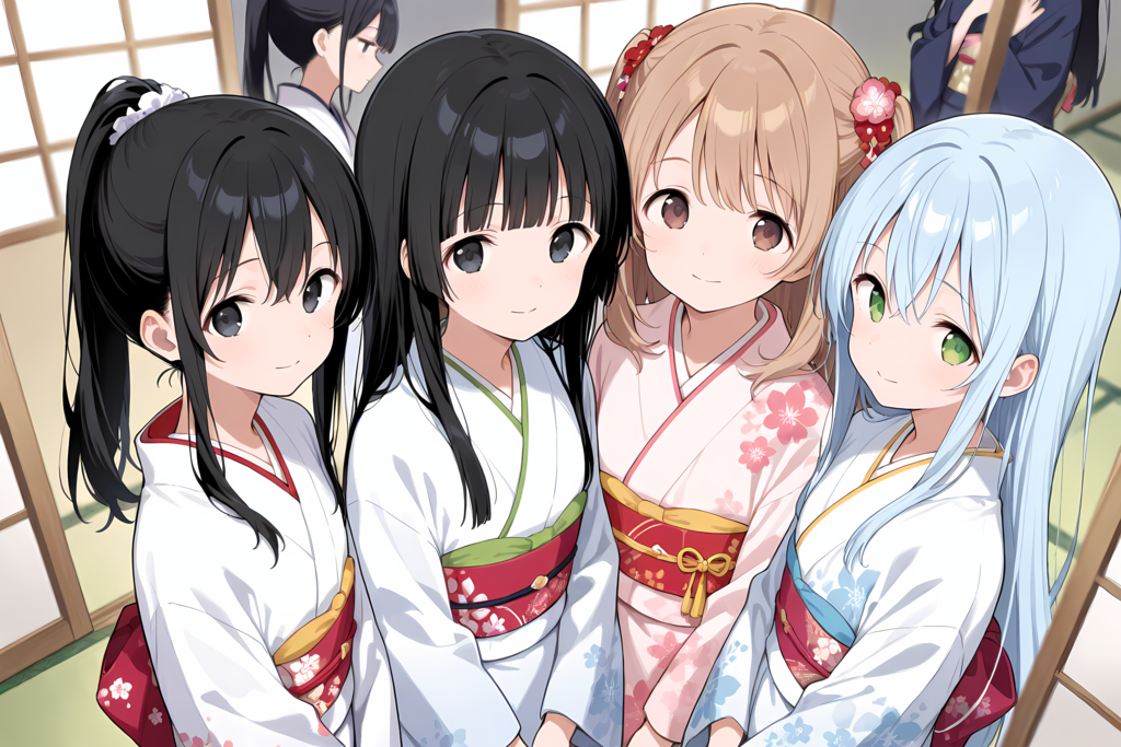 10,000いいね お祝いイラストのボツイラスト