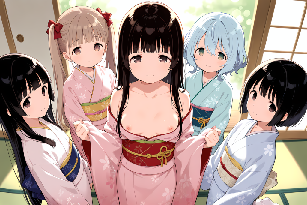 10,000いいね お祝いイラストのボツイラスト