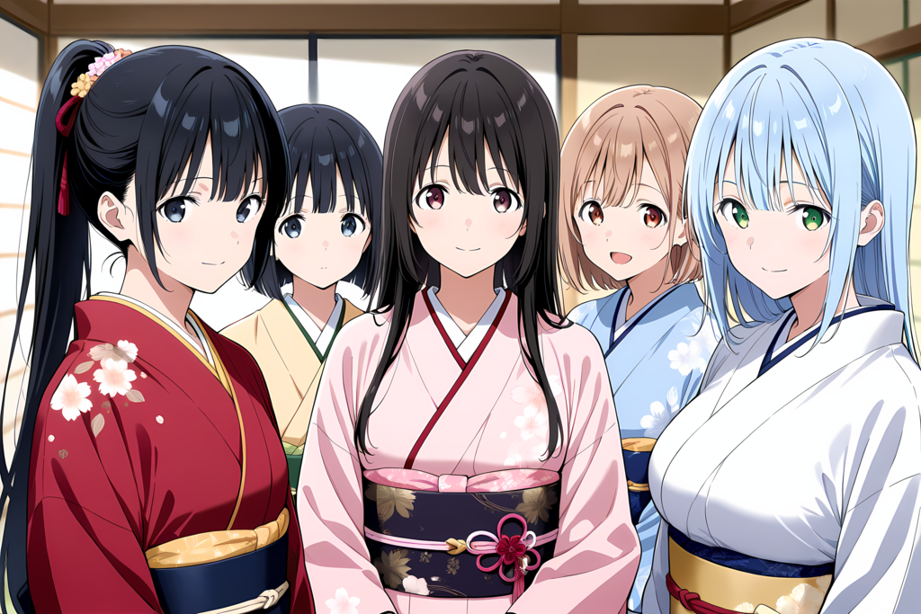 10,000いいね お祝いイラストのボツイラスト