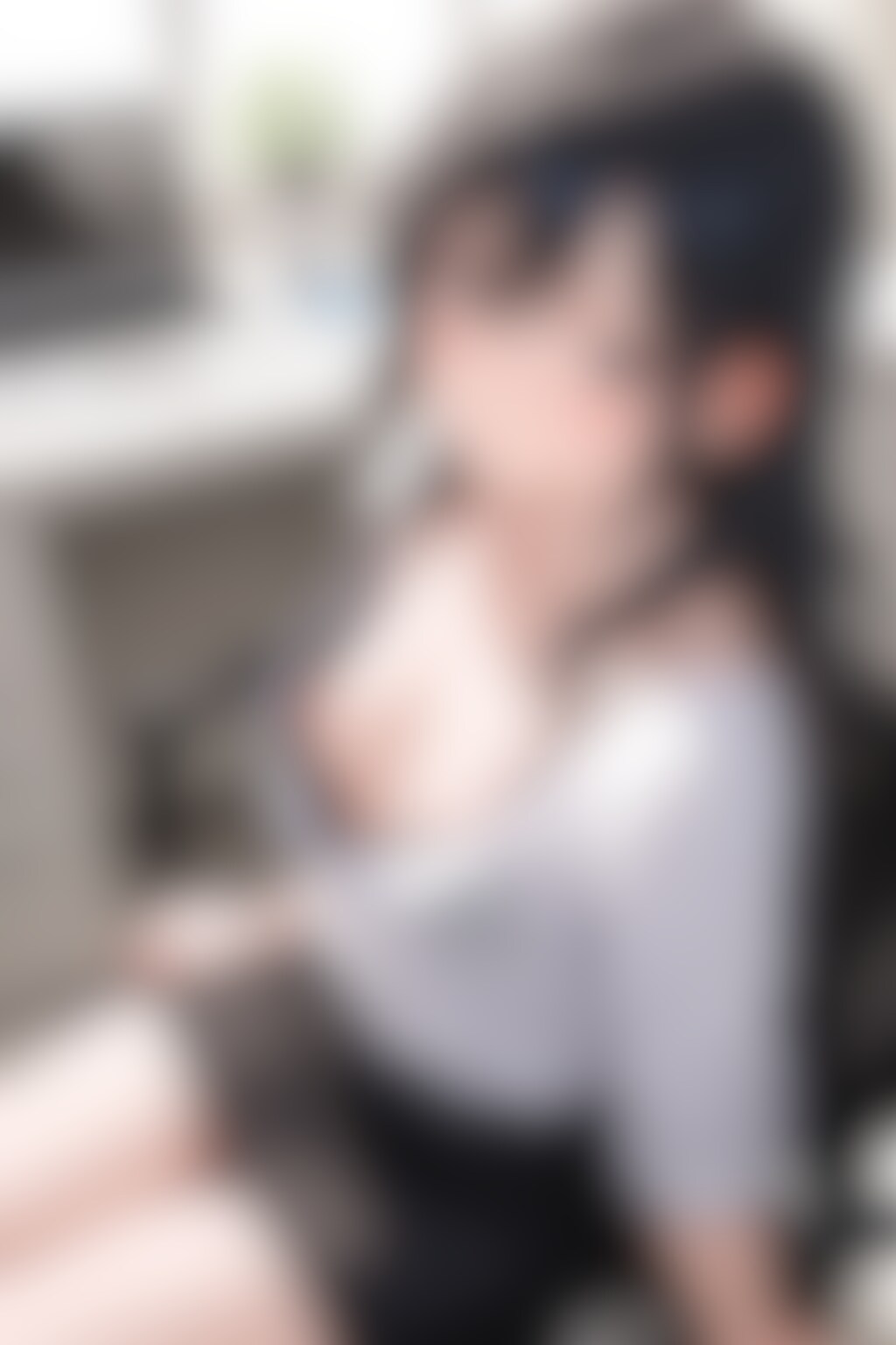 胸元の絶対領域