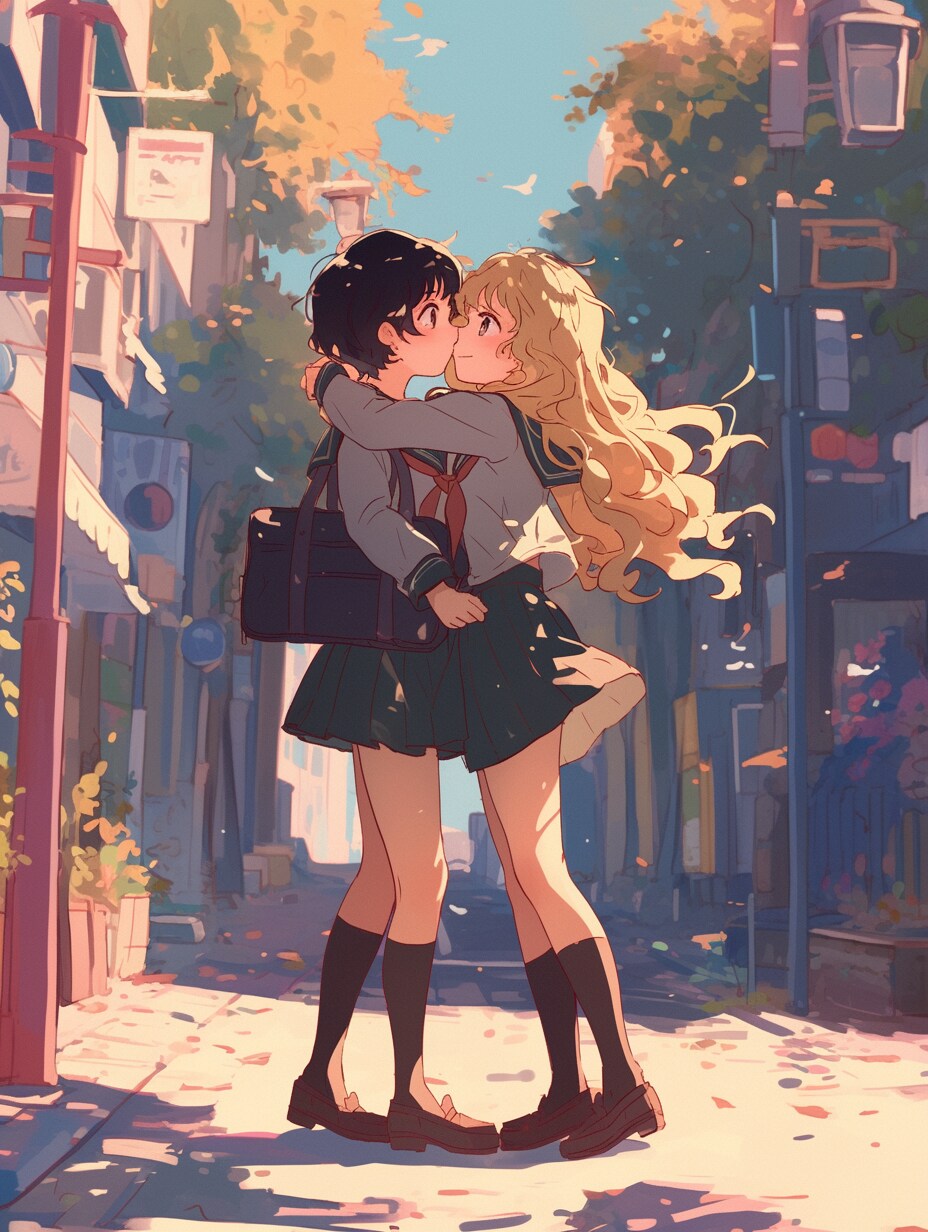 キスしたい二人のJK22～28