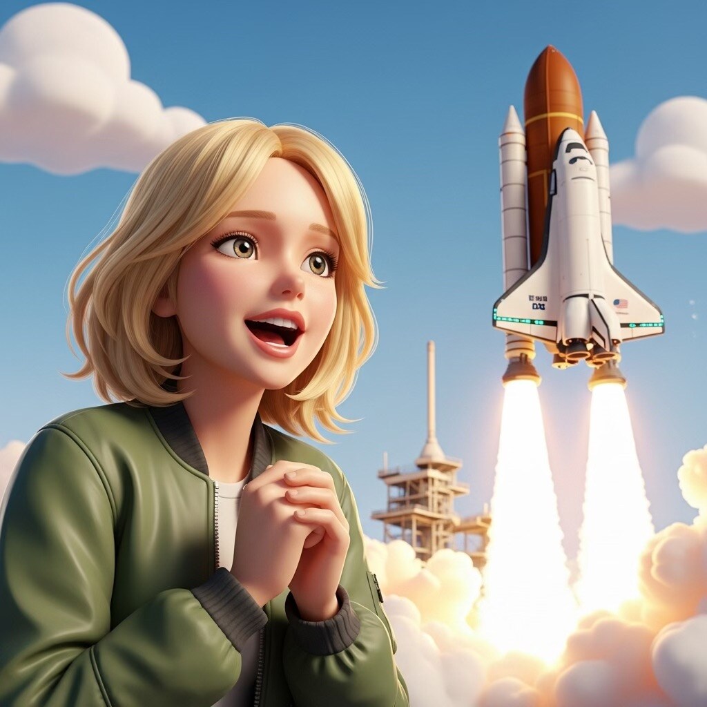 The wings that once soared through space—their spirit still lives on somewhere.