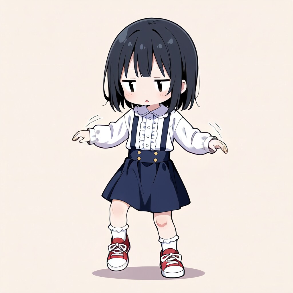 茉莉、風を起こす【パラパライラスト４０】