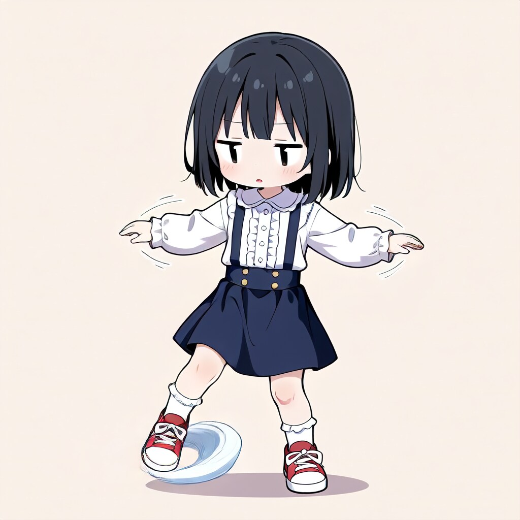 茉莉、風を起こす【パラパライラスト４０】