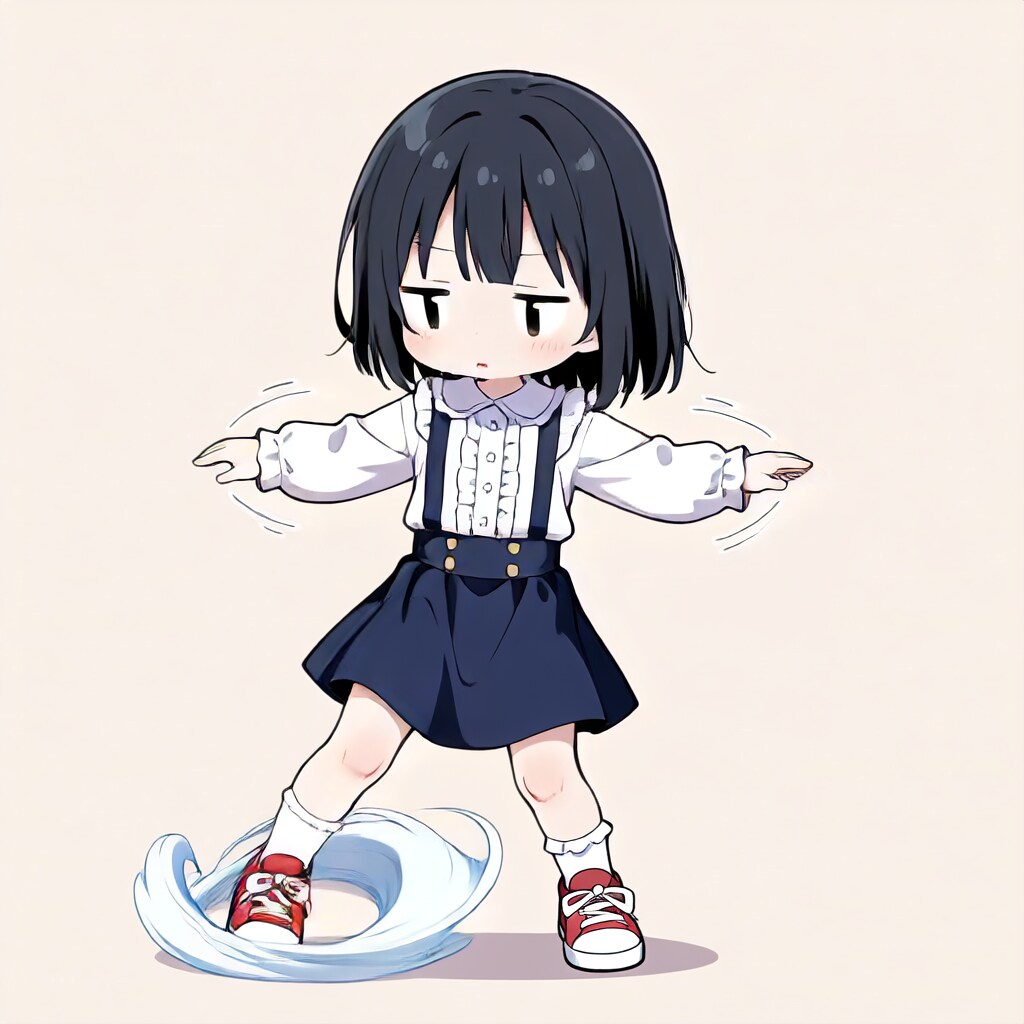 茉莉、風を起こす【パラパライラスト４０】