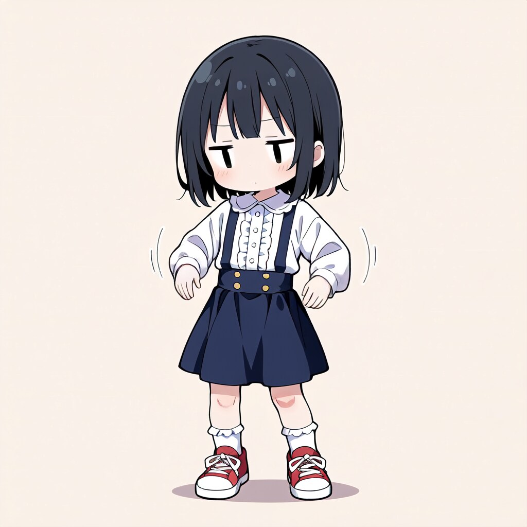 茉莉、風を起こす【パラパライラスト４０】