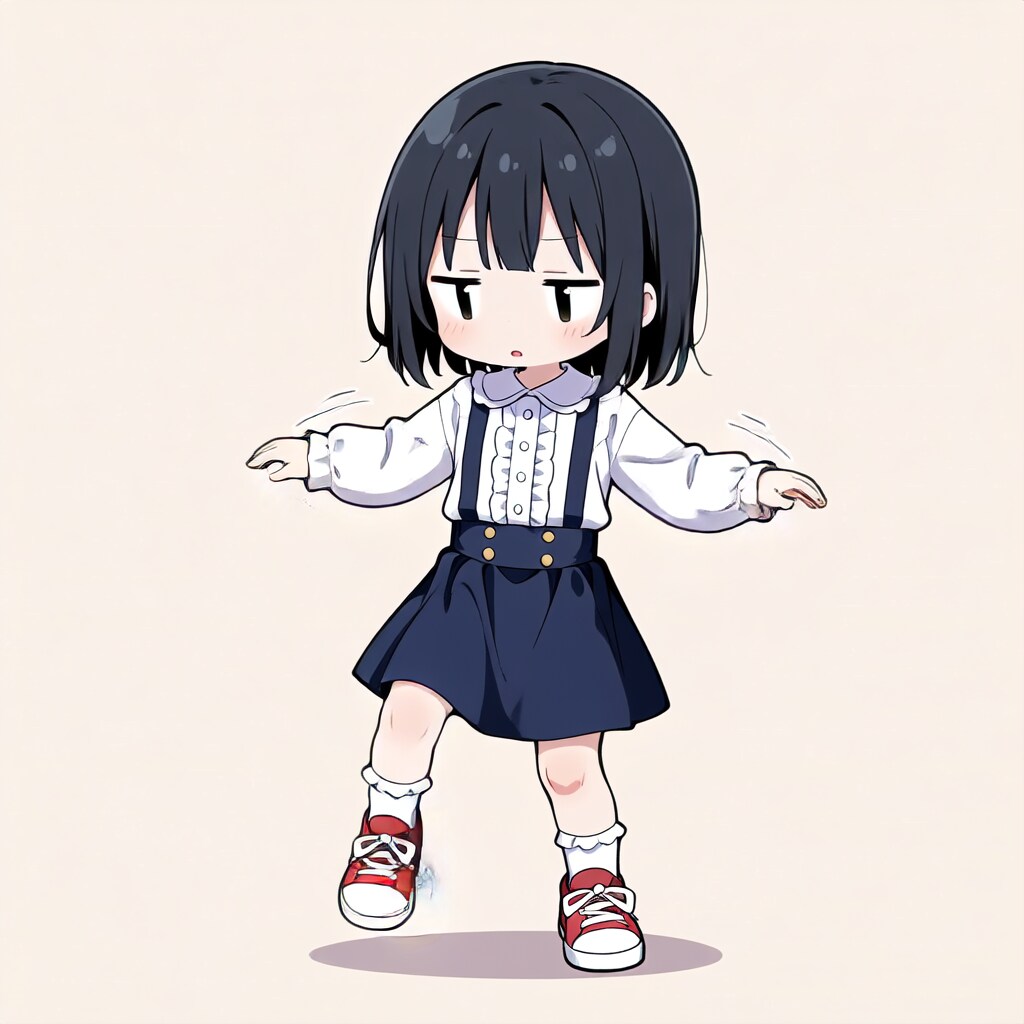 茉莉、風を起こす【パラパライラスト４０】