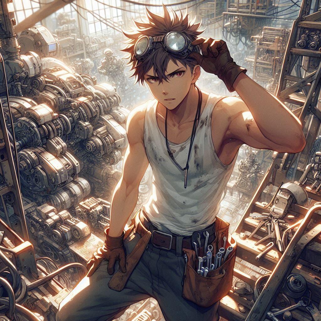 メカニックの青年 -Young Mechanic-