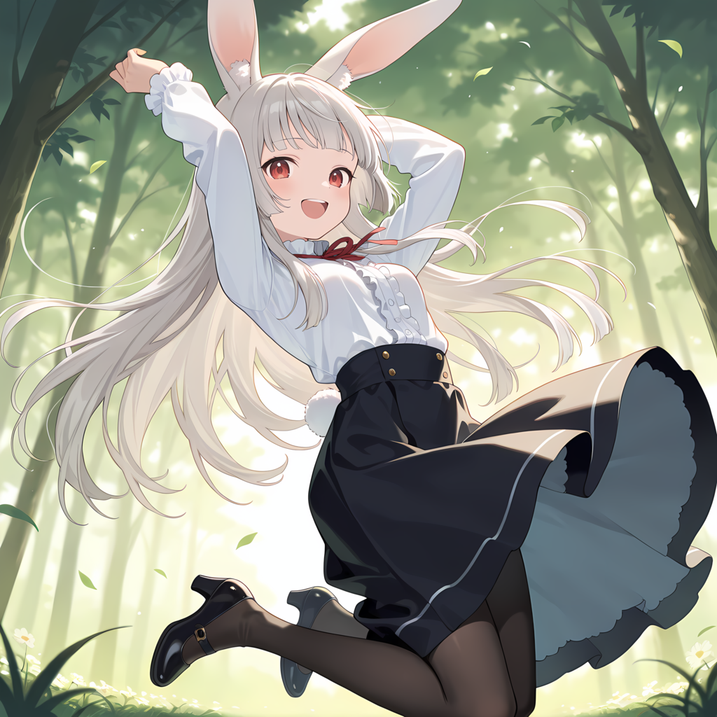 春です、ジャンプしたくなりませんか？