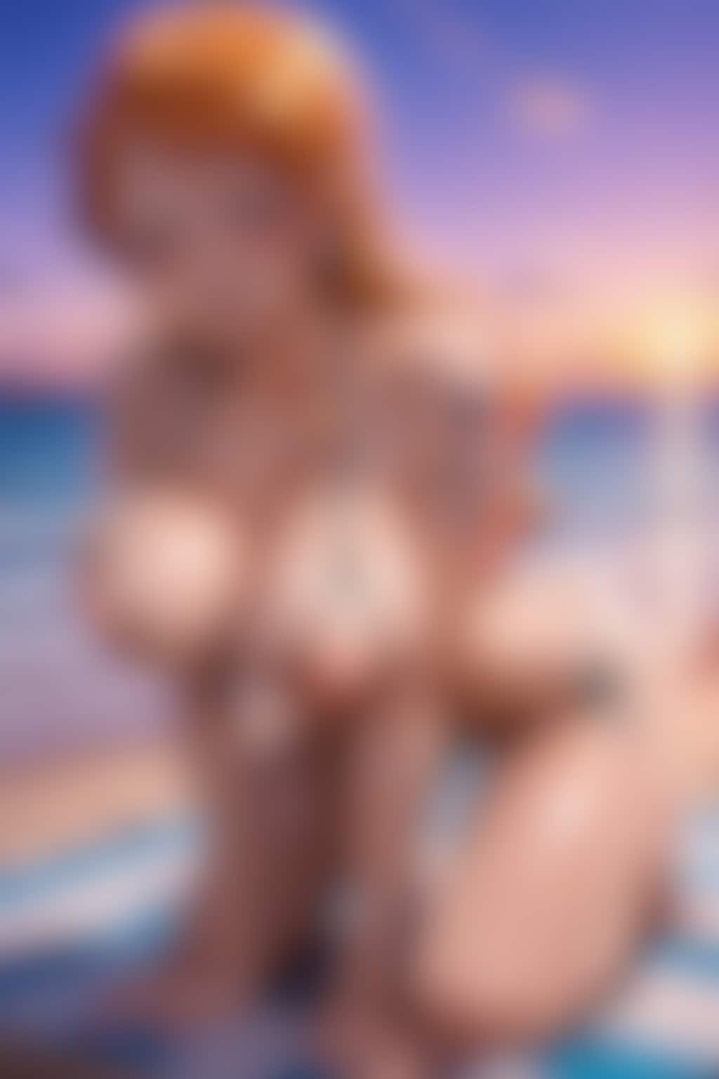 Nami at the Beach
