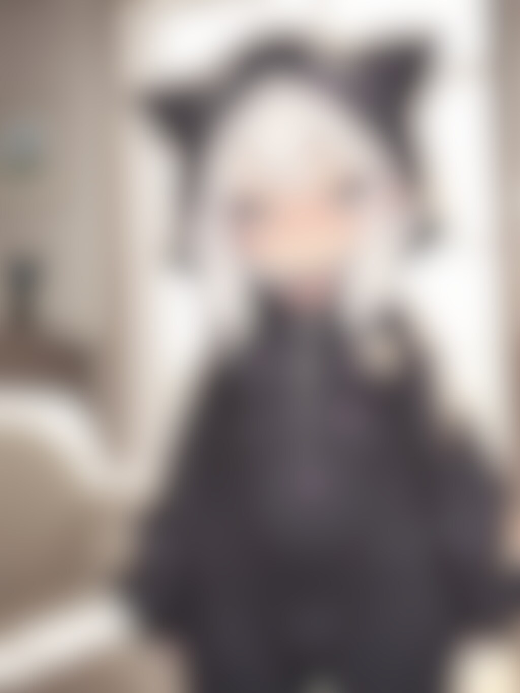 しなやかな体のねこ着ぐるみちゃん　25-10-30