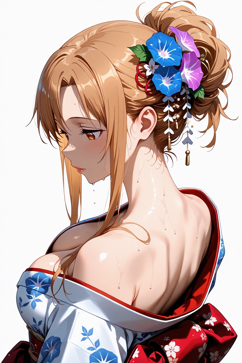 Asuna Yuuki in a Kimono①