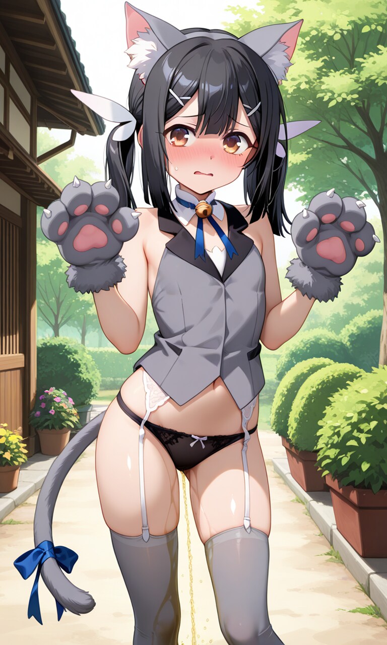 蔵出しおしっこお漏らしチャレンジ【美〇】（ビーストスタイル）その2