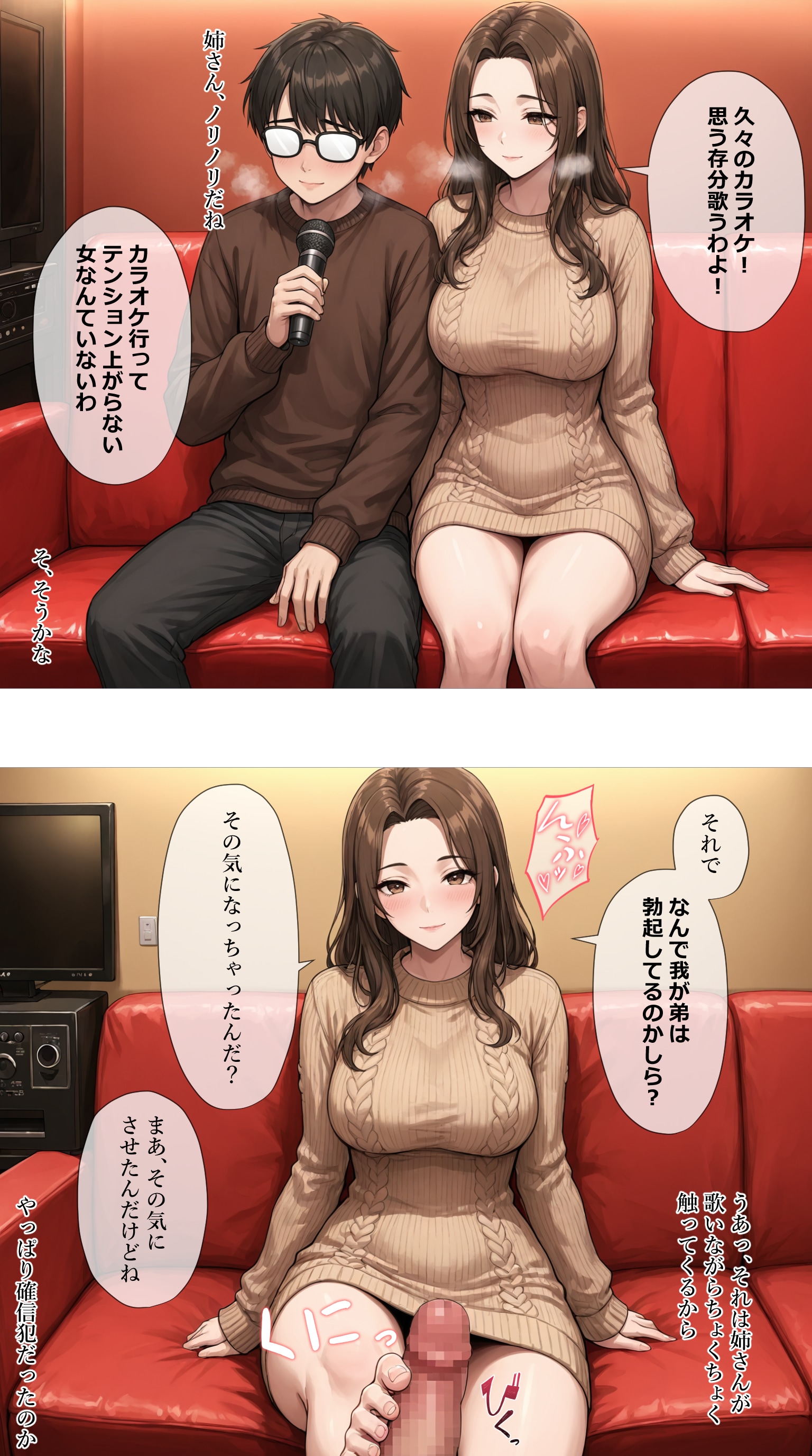 オタク君とカラオケをする【オタクの姉】