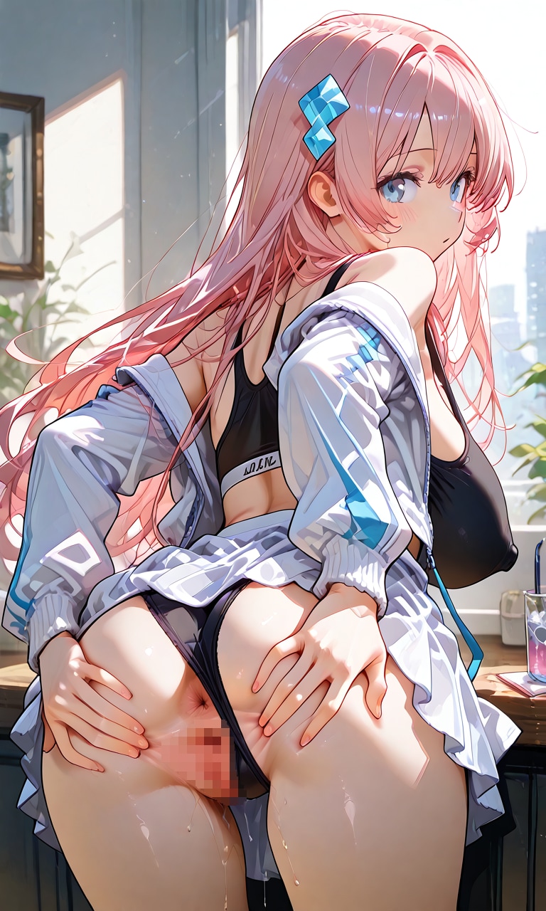 お尻をずらして