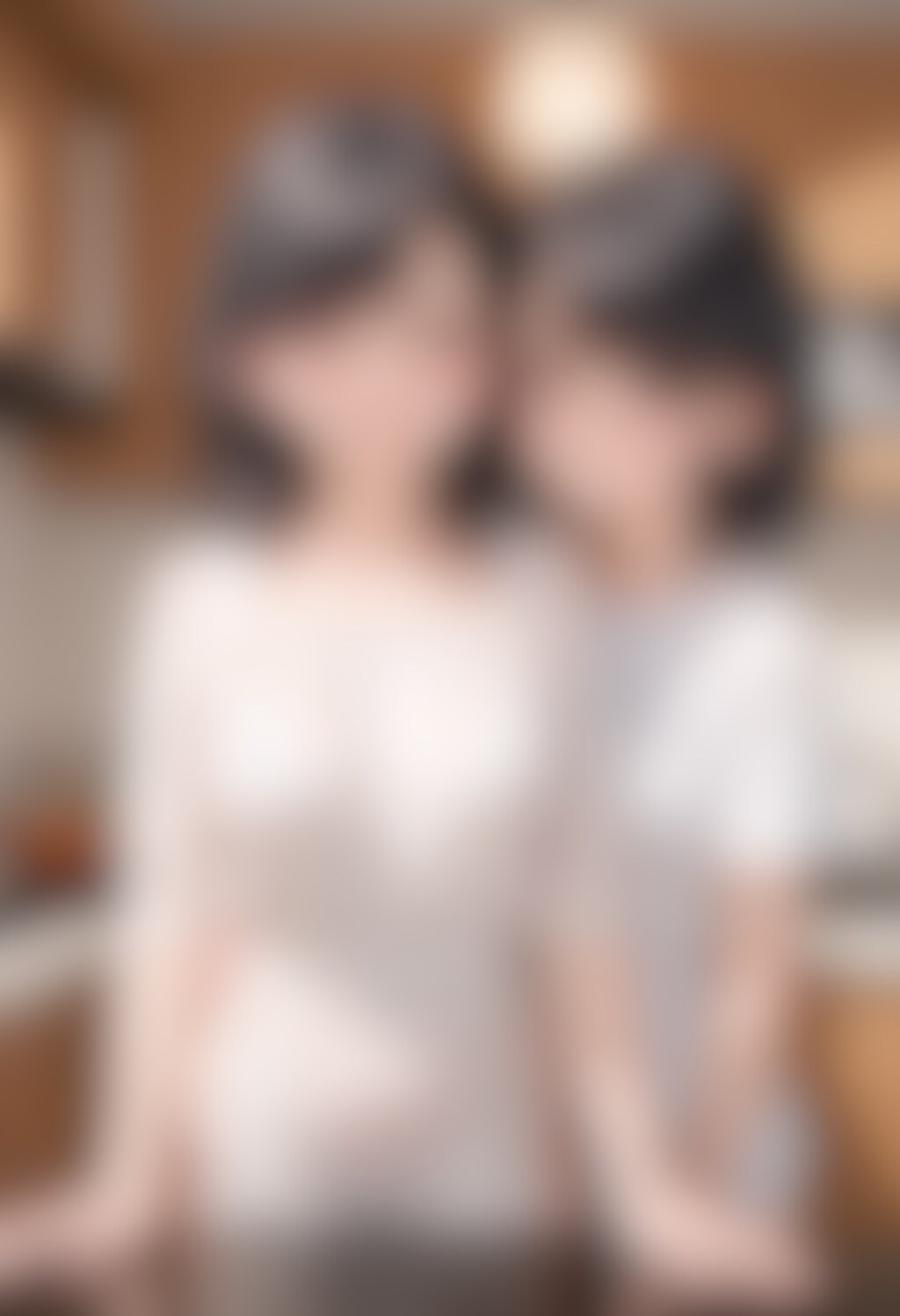 娘もママの通う料理教室へ･･･①40枚