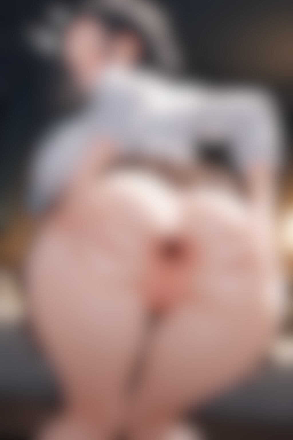 尻穴ホジホジでイキ