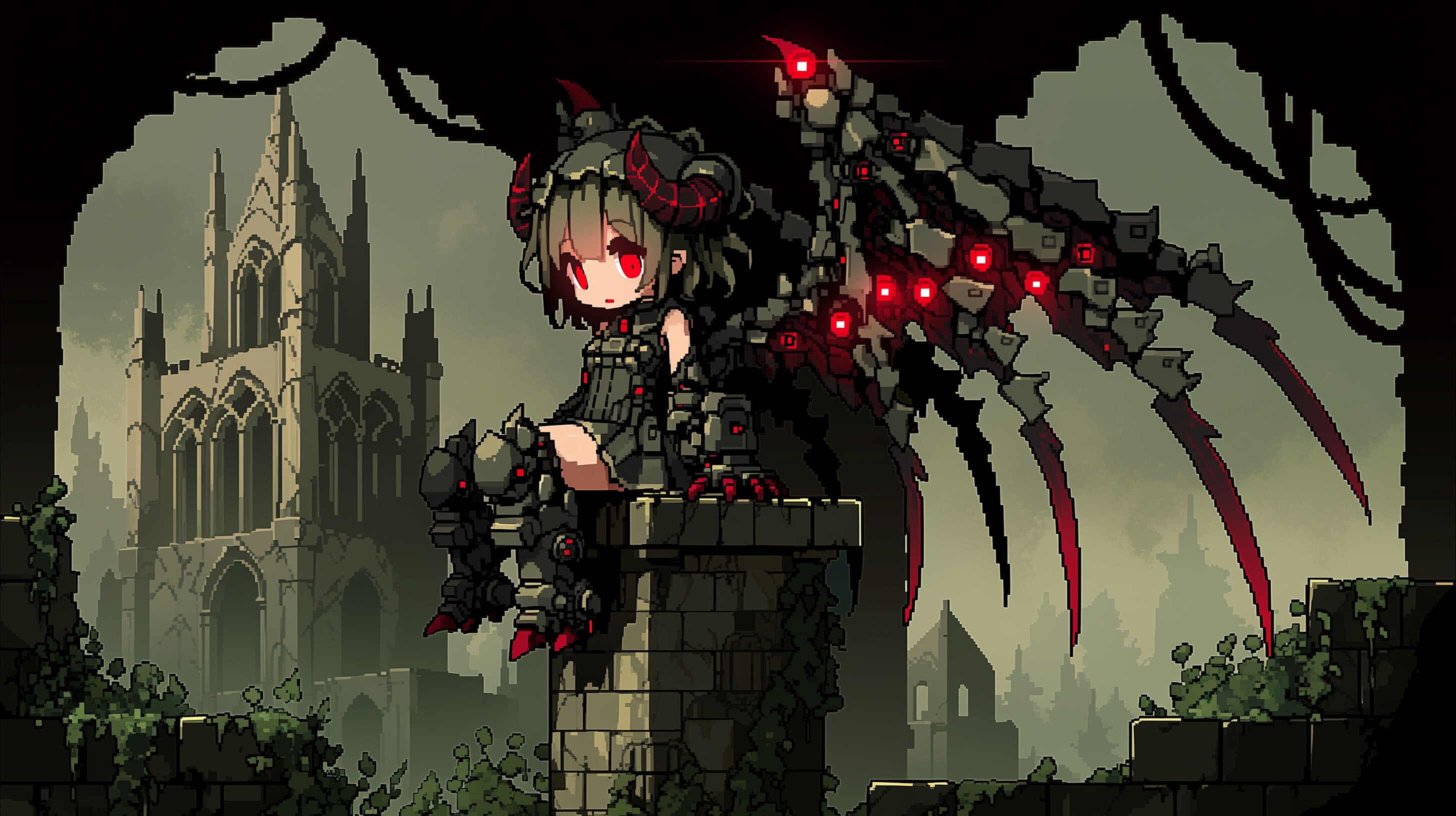 Pixelディアブロメカ娘