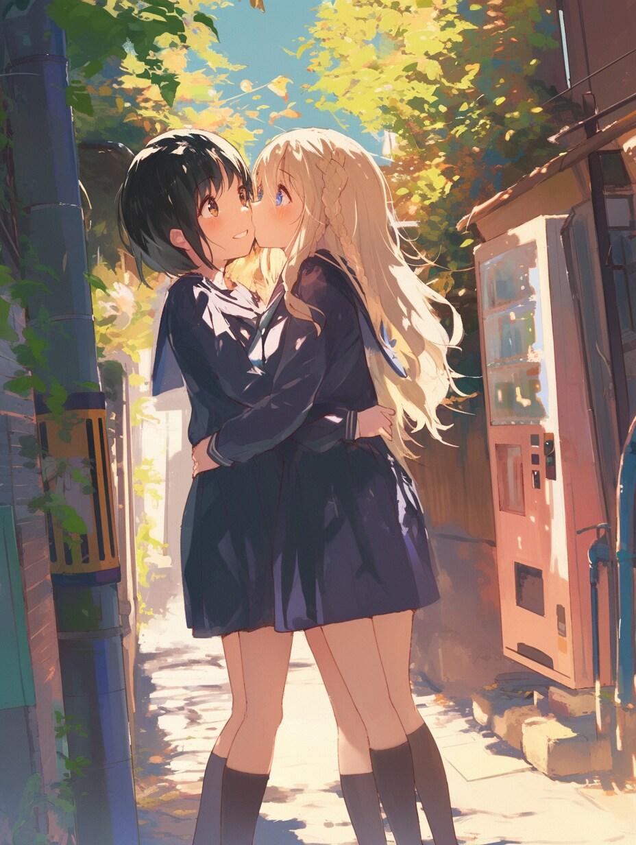 キスしたい二人のJK50～56