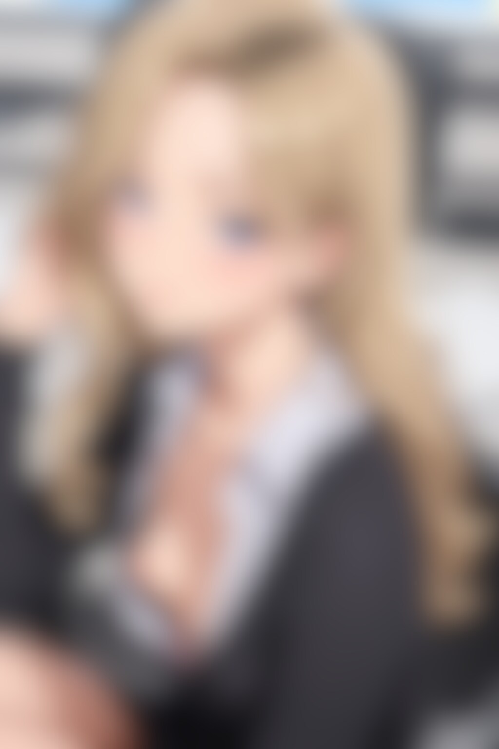 40枚:在庫放出　髪をかき上げる仕草で胸チラ