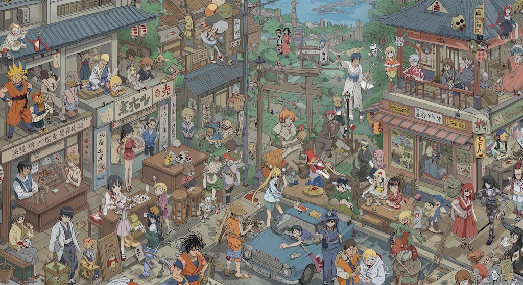 【習作】ウォーリーを探せ的なの