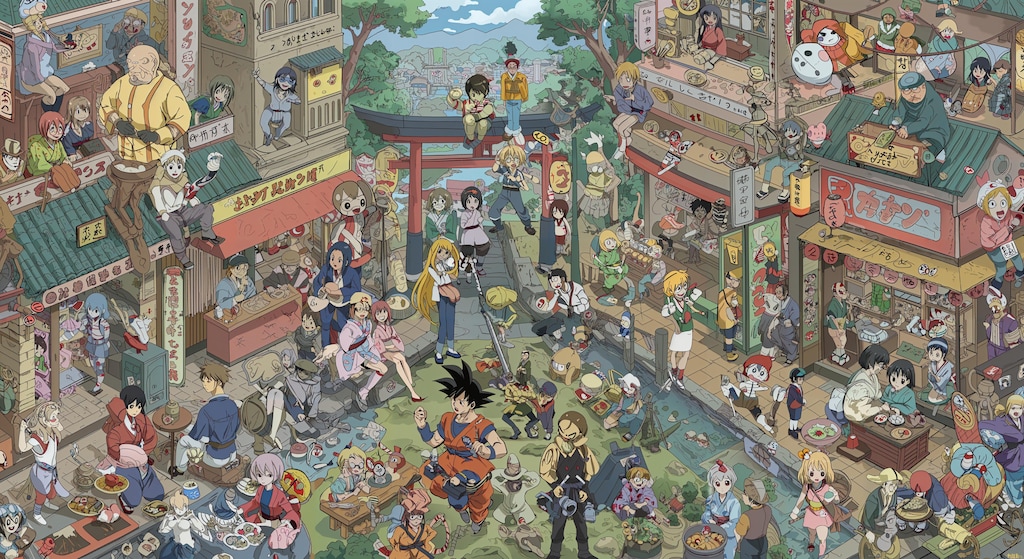 【習作】ウォーリーを探せ的なの