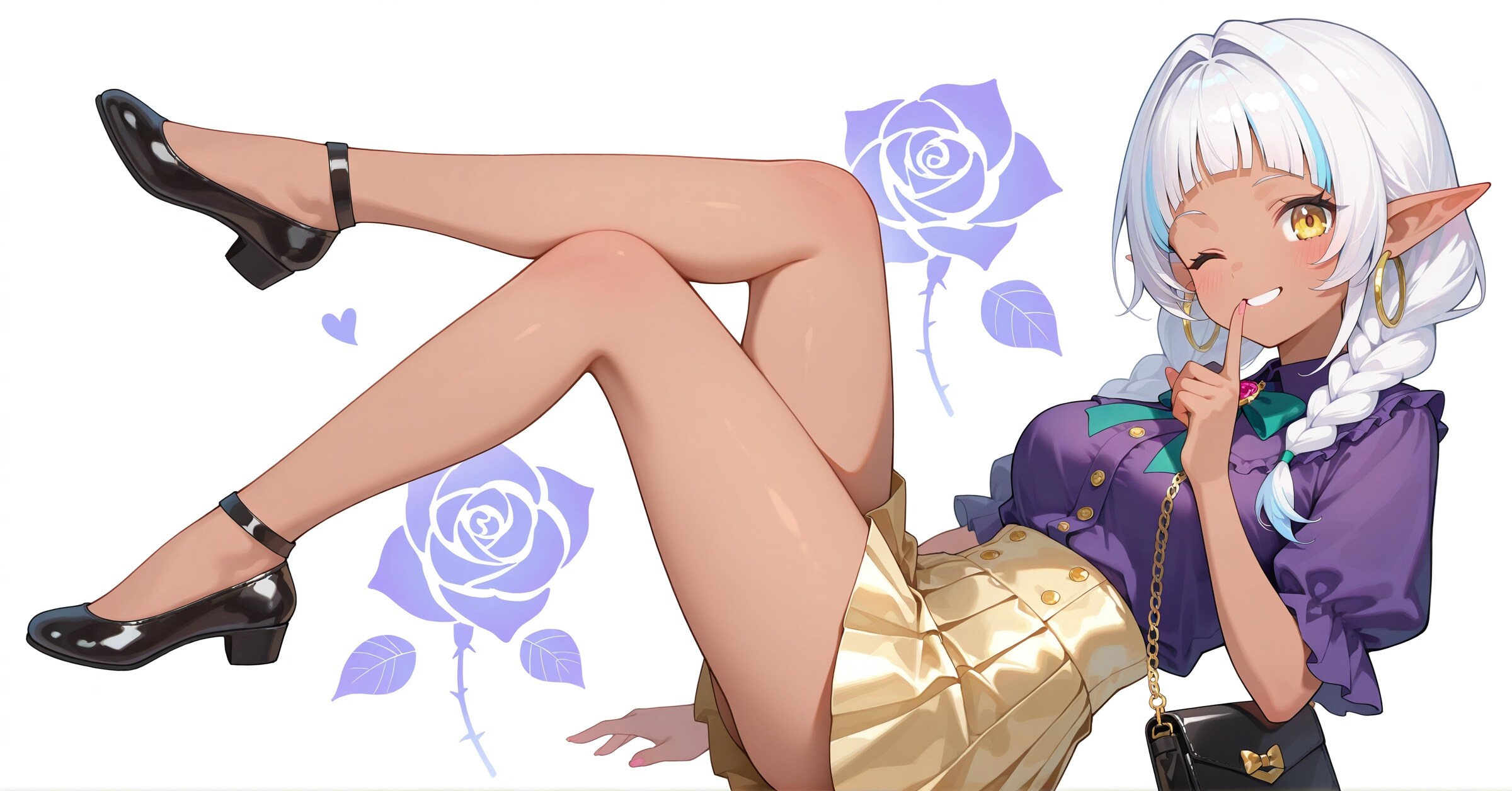 初夏のラベンダーコーデ