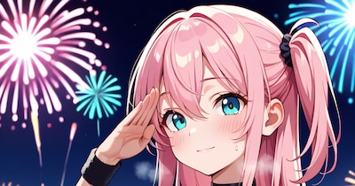 花火ステージ