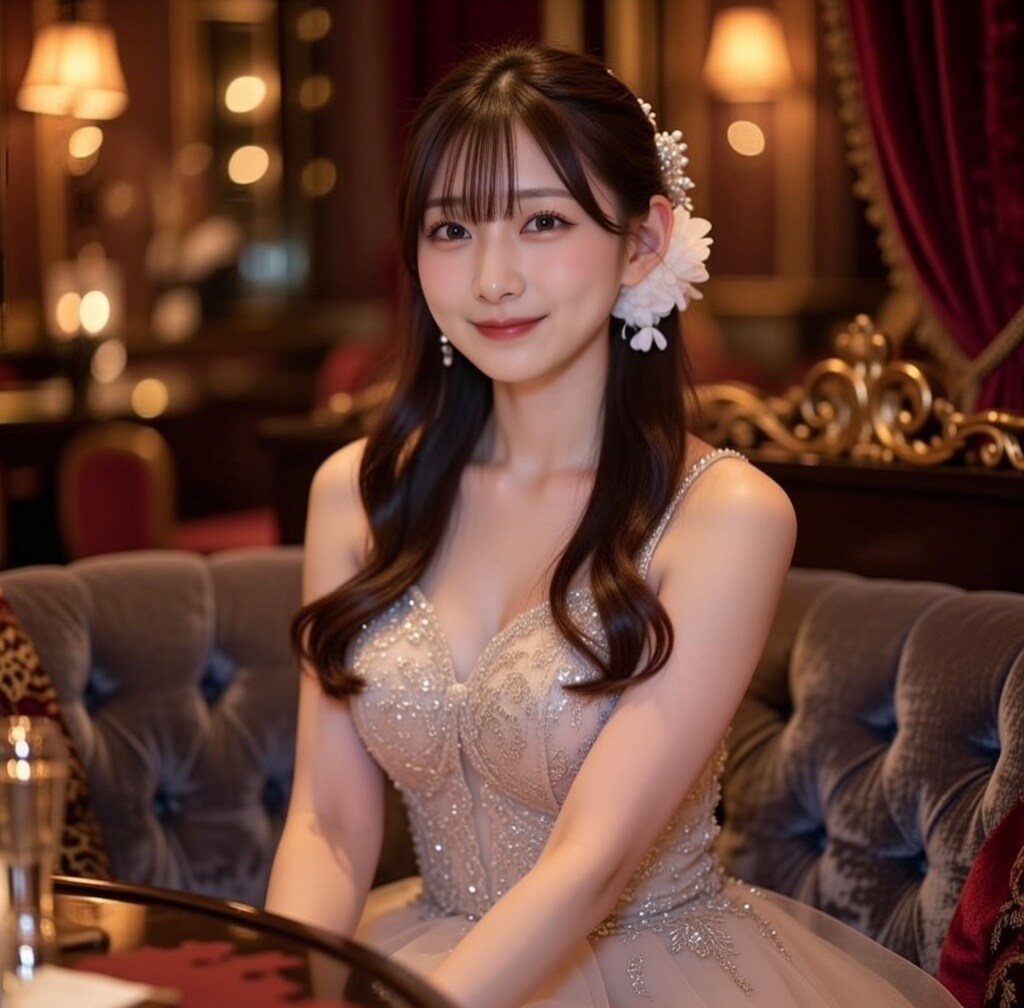 清楚で可愛いキャバ嬢🌸