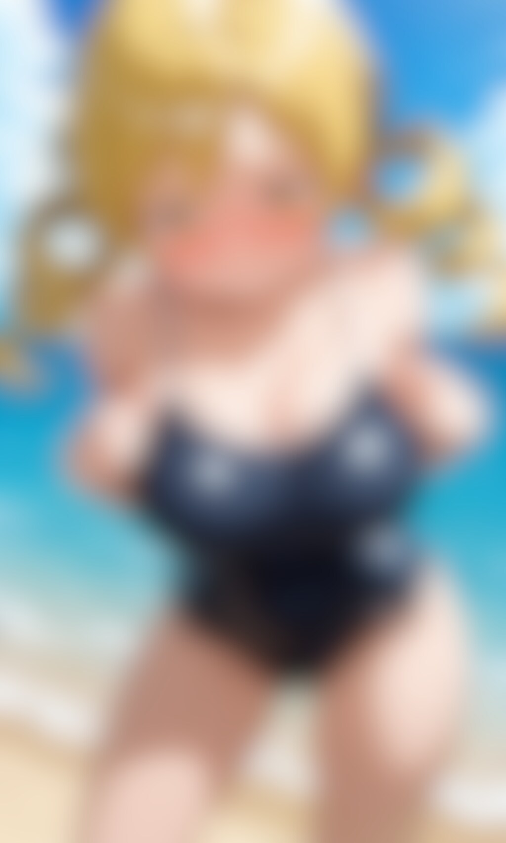 蔵出しおしっこお漏らしチャレンジ【巴〇ミ】（スクール水着）その1